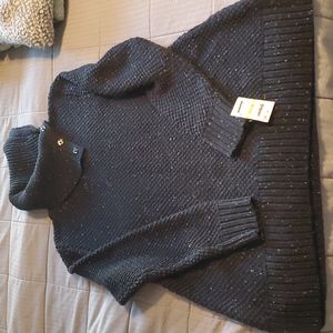 BNWT BLACK TURTLE NECK
